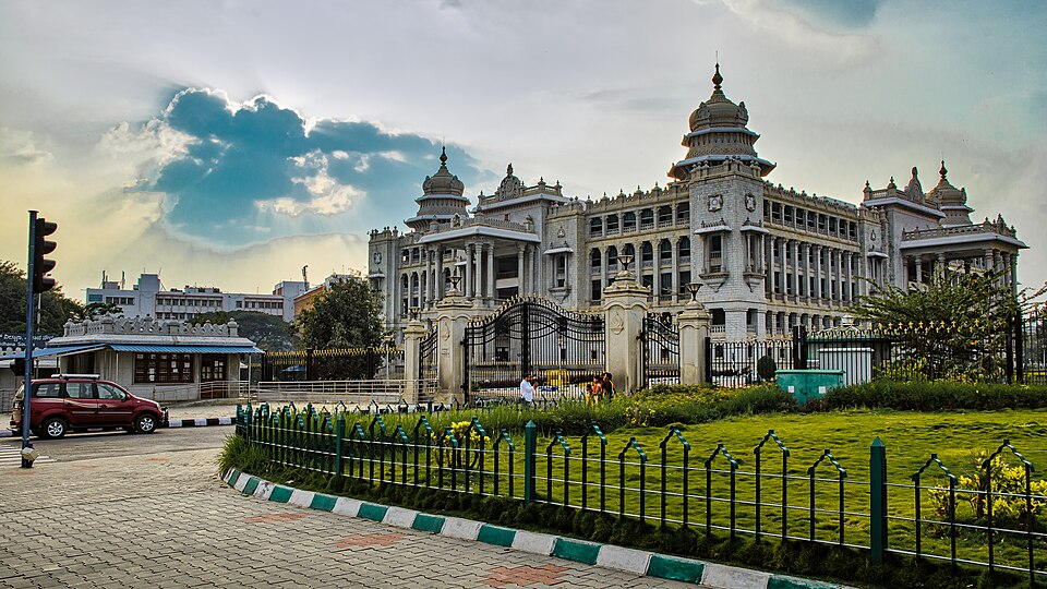Government office building in India